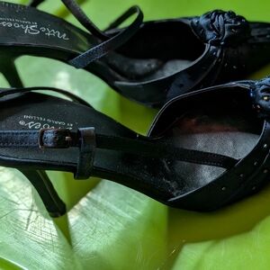 Chic Black Strappy Heels by Unisa